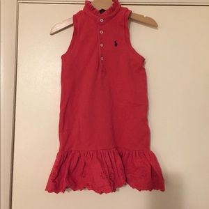 Ralph Lauren Racer Back Polo Dress